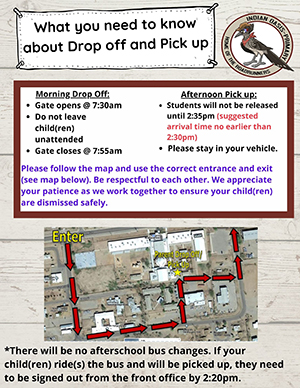 Drop off and Pick Up Information
